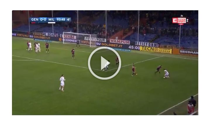 AC Milan wygrywa spotkanie w ostatnich sekundach! [VIDEO]