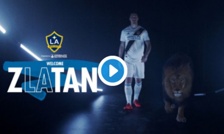 Tak LA Galaxy zaprezentowało Ibrahimovicia! [VIDEO]