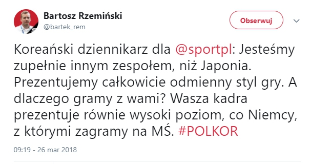Dlatego Korea Płd chciała grać z Polską! TO NIE ŻART!