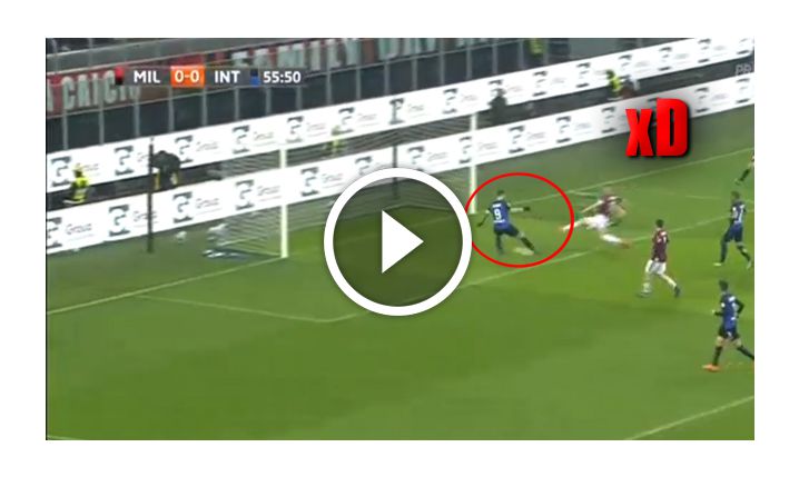 Tragiczne DWA PUDŁA Icardiego w meczu z Milanem  [VIDEO]