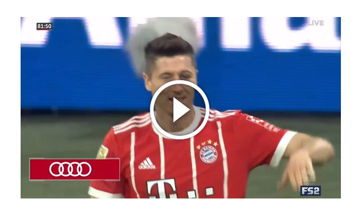 Lewandowski strzela, a Bayern wygrywa 5-1 [SKRÓT MECZU]