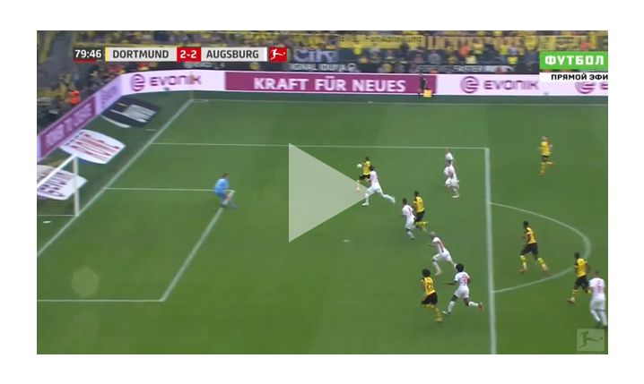 BVB 4-3 Augsburg [SKRÓT MECZU]