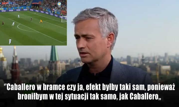 Tak Mourinho skomentował postawę Caballero...