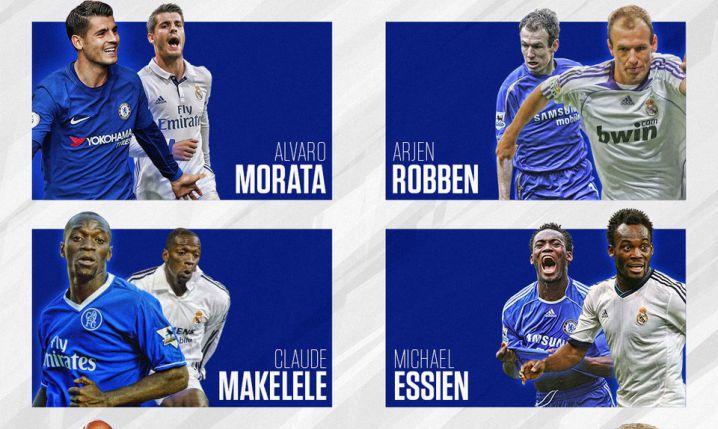Najlepsze transfery na linii Real Madryt - Chelsea