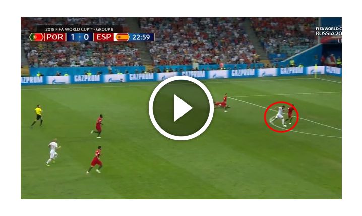 Diego Costa zabawił się z obroną Portugalii! 1-1 [VIDEO]