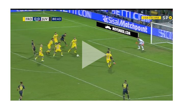 Ronaldo ŁADUJE GOLA na 1-0 z Frosinone! [VIDEO]