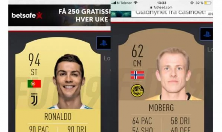 Moberg pokazał w czym jest lepszy od CR7 w FIFA 19... :D