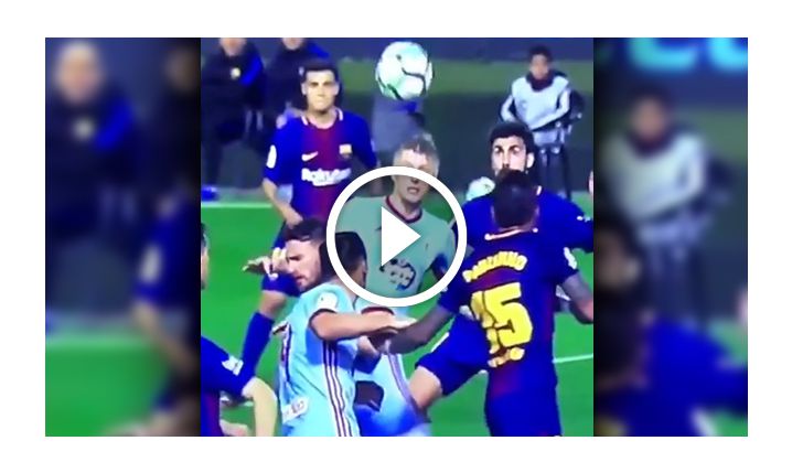 Andre Gomes pomylił piłkarza Celty z piłką... xD [VIDEO]