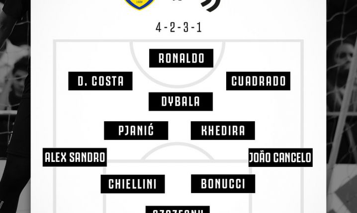 Tak wygląda XI Juventusu na mecz z Chievo!