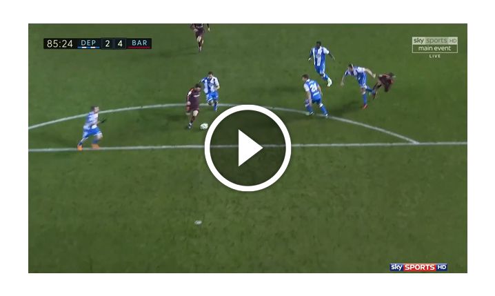 Messi ładuje HATTRICKA, a Barca zostaje mistrzem Hiszpanii! [VIDEO]