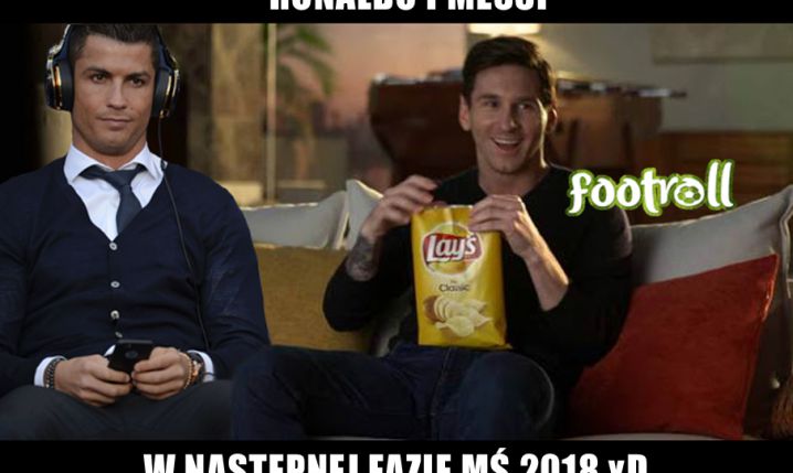 Plan Ronaldo i Messiego na następną fazę MŚ... xD
