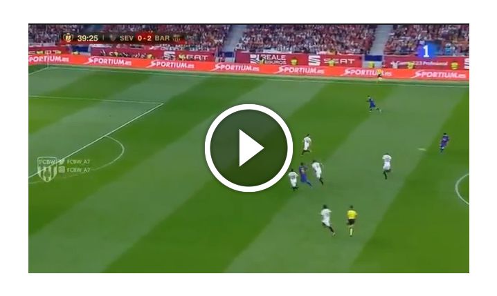 Genialna klepka Messiego z Suarezem i GOL na 3-0! [VIDEO]