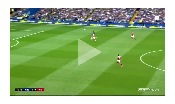 Tak Morata strzela GOLA na 2-0 z Arsenalem! :D [VIDEO]
