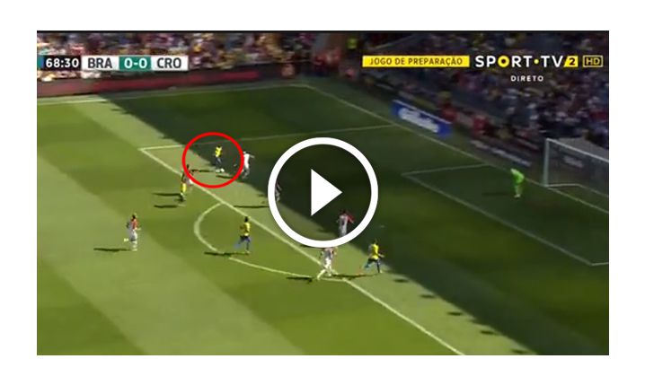 Neymar zakręcił piłkarzami Chorwacji i... strzelił GOLA! [VIDEO]