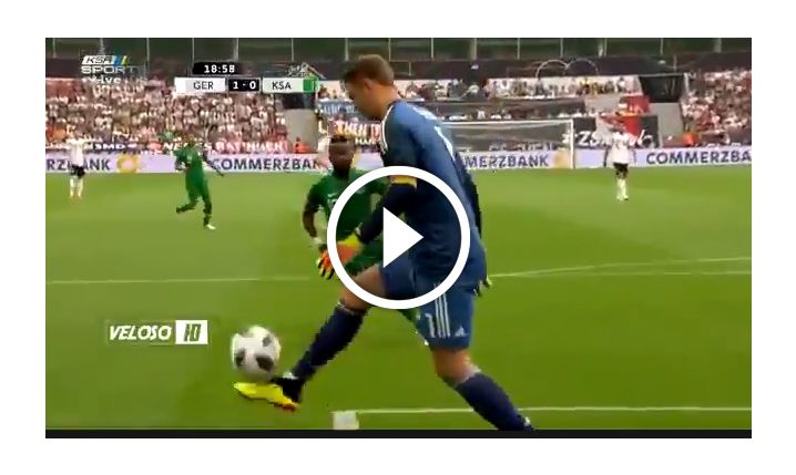 Neuer już chyba wrócił na dobre... :D [VIDEO]