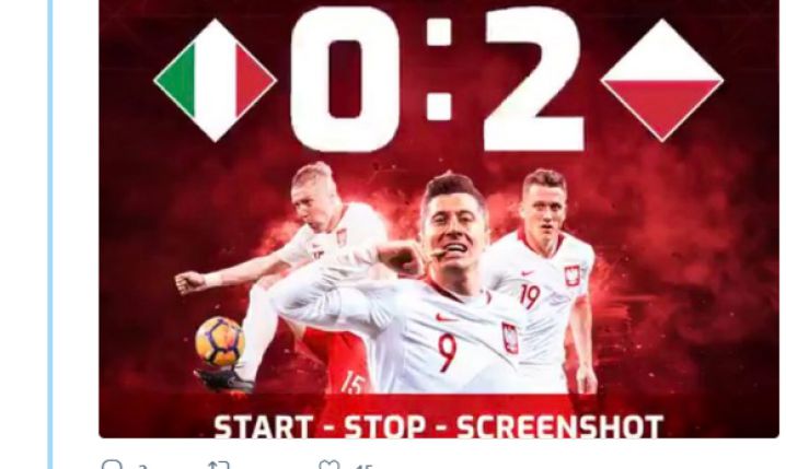 Lokomotiv typuje wynik meczu Włochy - Polska... :D