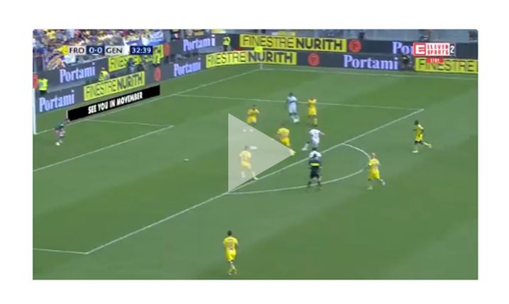 PIĄTEK ŁADUJE GOLA z Frosinone! [VIDEO]