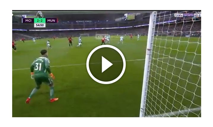 Pogba ładuje DWA GOLE z Manchesterem City! 2-2 [VIDEO]