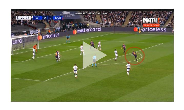FENOMENALNY gol Rakiticia z Tottenhamem! [VIDEO]