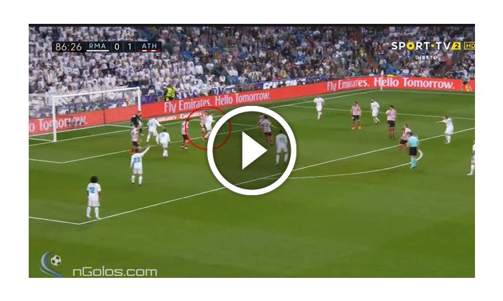 Ronaldo ładuje gola piętką! 1-1 [VIDEO]
