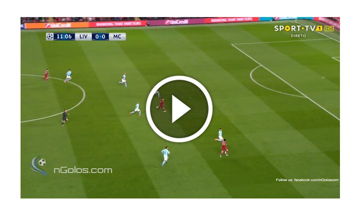 Salah strzela gola z Man City! 1-0 [VIDEO]