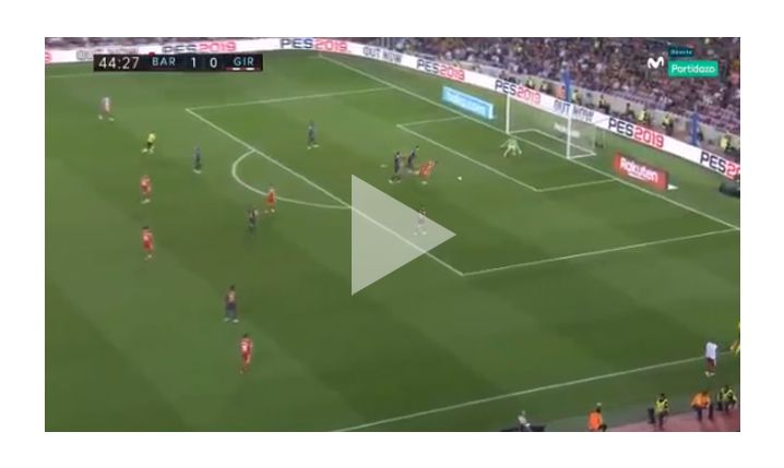 Stuani strzela gola Barcelonie! 1-1 [VIDEO]