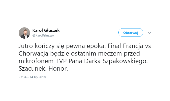 Wiemy już, kiedy Dariusz Szpakowski zakończy komentatorską karierę?!