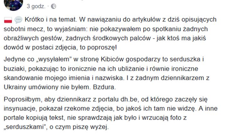 Łukasz Teodorczyk wyjaśnił!