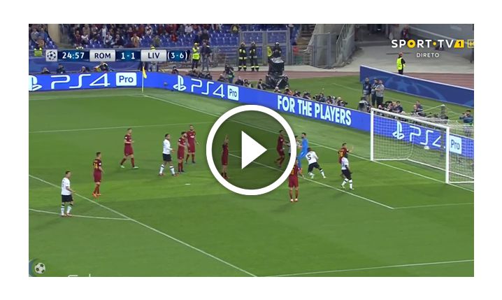 Wijnaldum strzela gola z AS Romą! 1-2 [VIDEO]