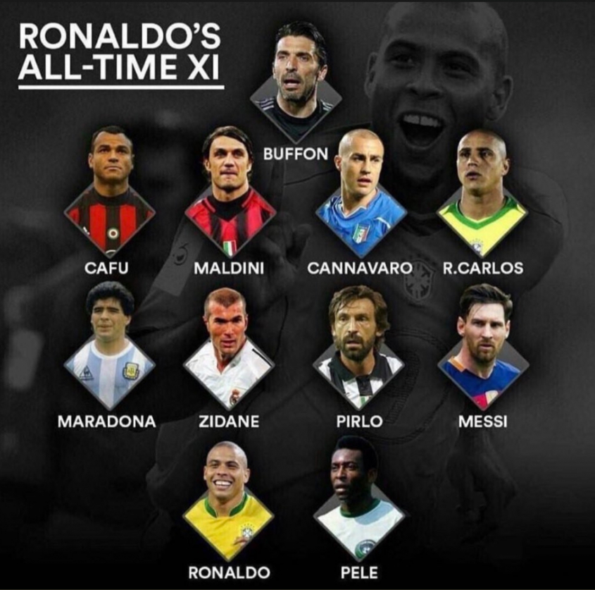 Wymarzona XI brazylijskiego Ronaldo!