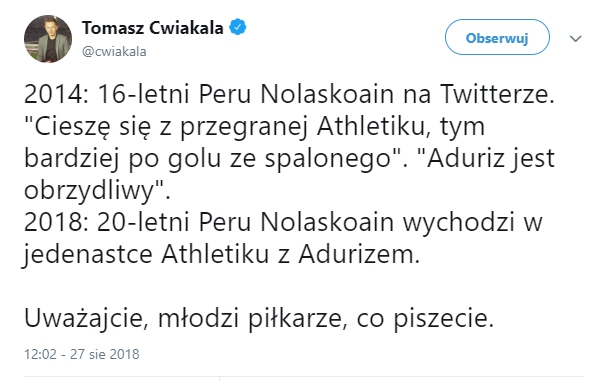 Przestroga dla młodych piłkarzy... :D