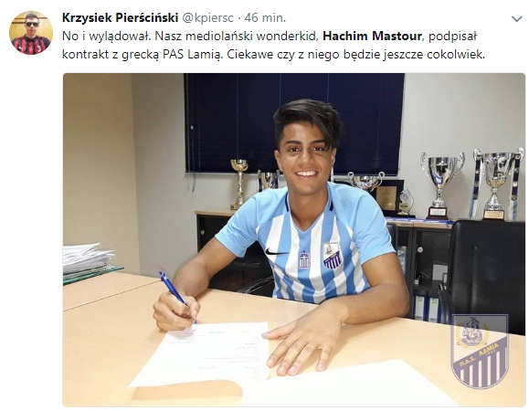 Hachim Mastour i jego NOWY KLUB! Niezły zjazd...