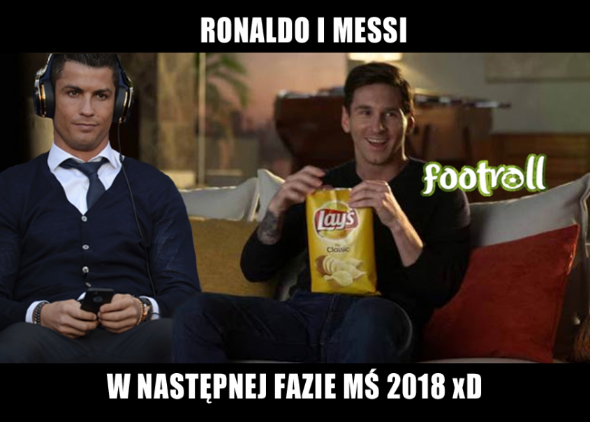Plan Ronaldo i Messiego na następną fazę MŚ... xD