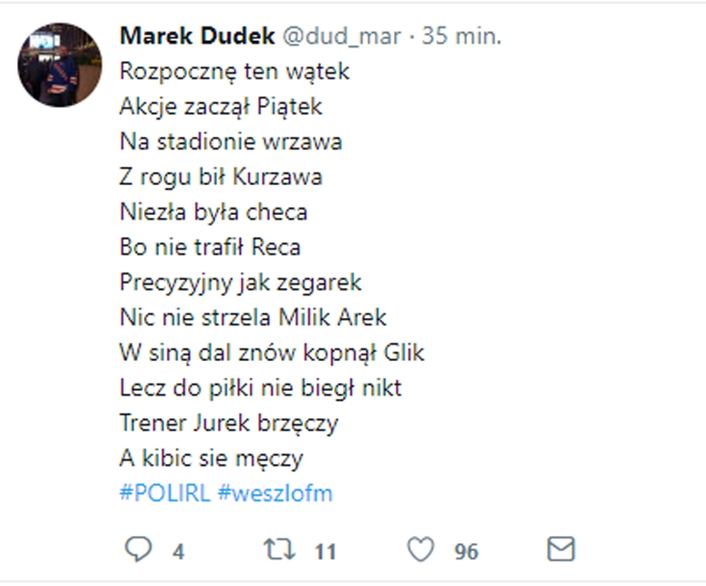 Pierwsza połowa w skrócie