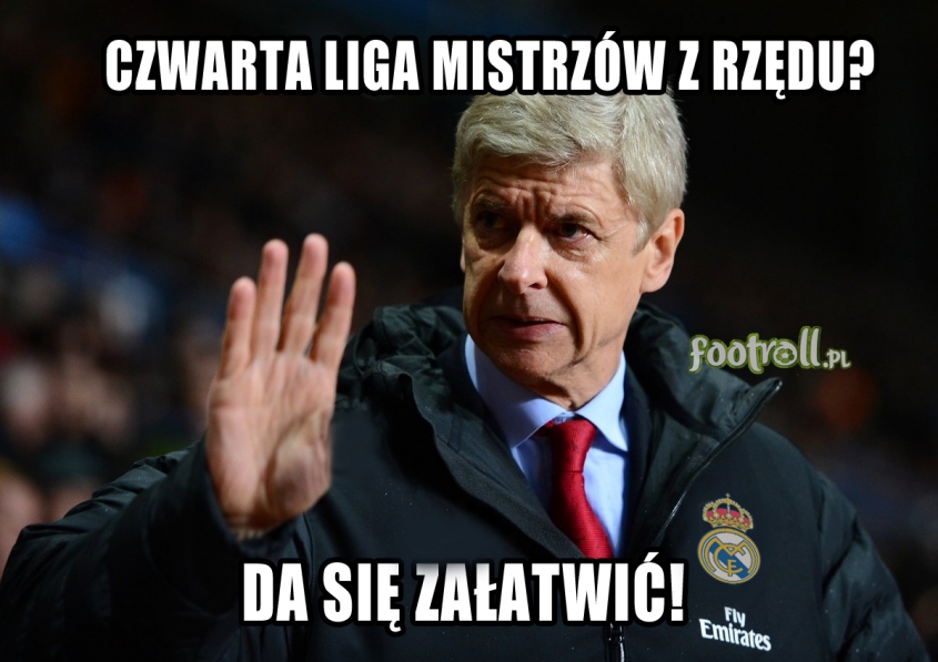 Wenger do Realu Madryt? :D