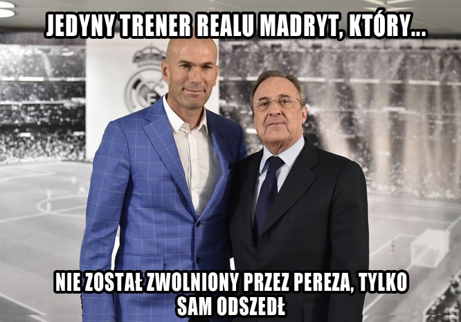 Zidane jako pierwszy tego dokonał... :D