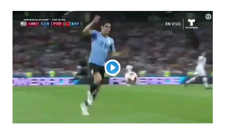CUDOWNE podanie Suareza i gol Cavaniego [VIDEO]