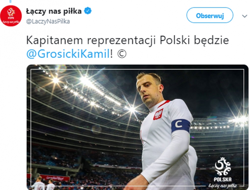 Kamil Grosicki Kapitanem W Meczu Z Portugalia Footroll