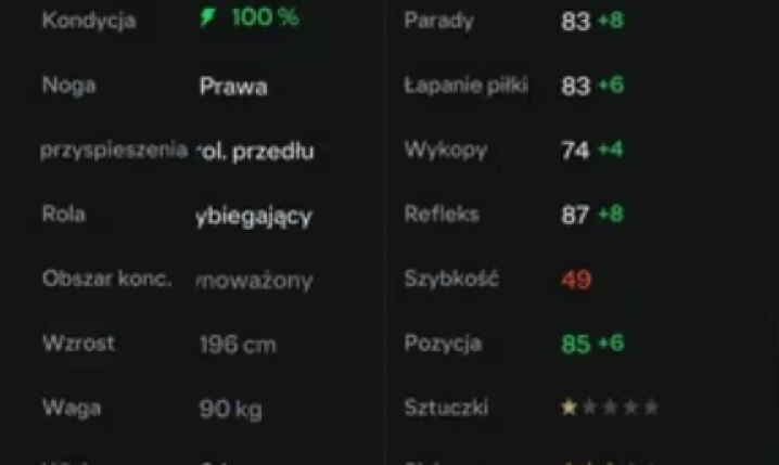 STATYSTYKI Wojciecha Szczęsnego w grze EA Sports FC 25!