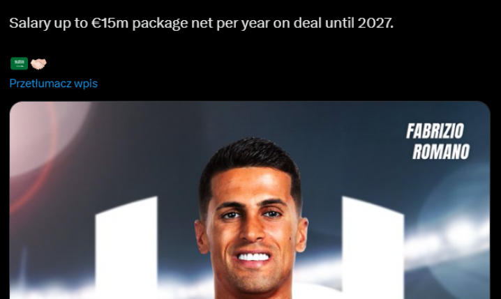 HERE WE GO! Nowy klub Joao Cancelo!