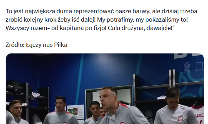 PRZEMOWA Kamila Grosickiego przed meczem z Austrią!
