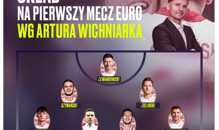 SKŁAD reprezentacji Polski na pierwszy mecz EURO według Artura Wichniarka!