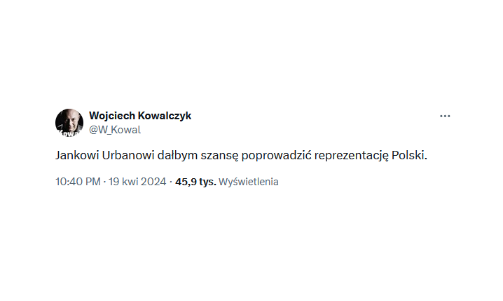 KANDYDAT Kowala na nowego selekcjonera reprezentacji Polski!