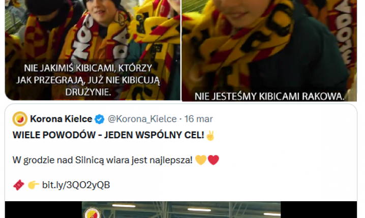 Podejście do KIBICOWANIA młodych fanów Korony Kielce xD