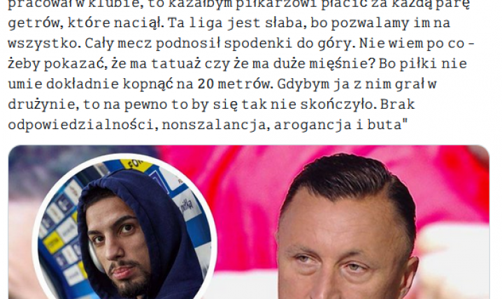 Tomasz Hajto nt. m.in. NACINANIA GETRÓW przez piłkarzy!