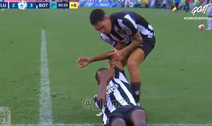 ZACHOWANIE zawodników w Brazylii wobec ''KONTUZJOWANEGO'' piłkarza Botafogo xD [VIDEO]