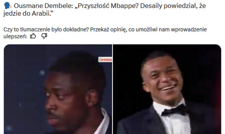 Gdzie przejdzie Mbappe? ODPOWIADA OUSMANE DEMBELE xD