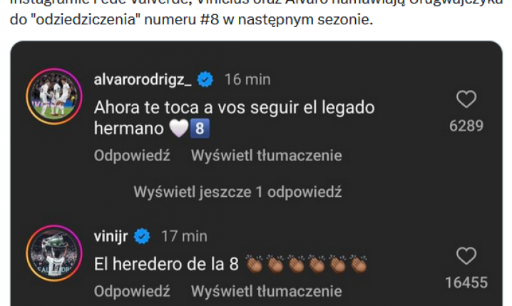 Piłkarze Realu Madryt namawiają TEGO GRACZA do PRZEJĘCIA numeru 8 po Tonim Kroosie!