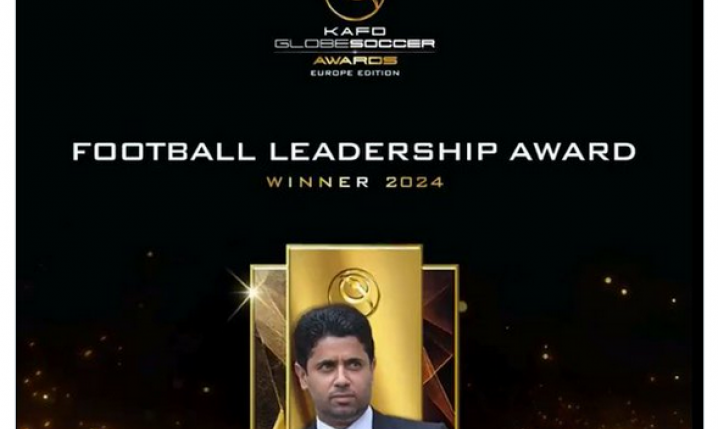 Nagroda dla PIŁKARSKIEGO LIDERA ROKU na gali Globe Soccer Awards XD