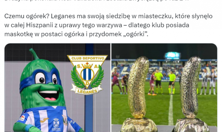 HIT! Takie TROFEUM zgarnęła drużyna Leganes xD